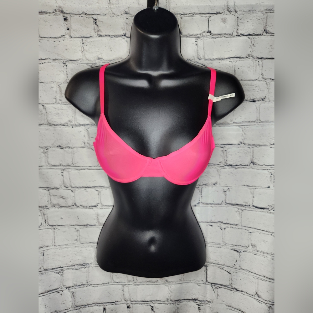 Smoothez by Aerie Hot Pink Full Coverage Bra Size‎ 34B